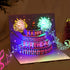 3D Pop Up Birthday Gift Card with Light and Music